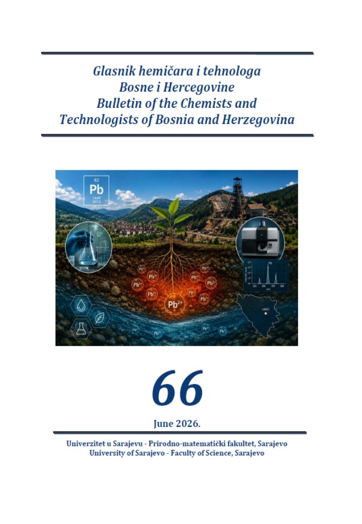 					View Vol. 66 (2026): Bulletin of the Chemists and Technologists of Bosnia and Herzegovina
				